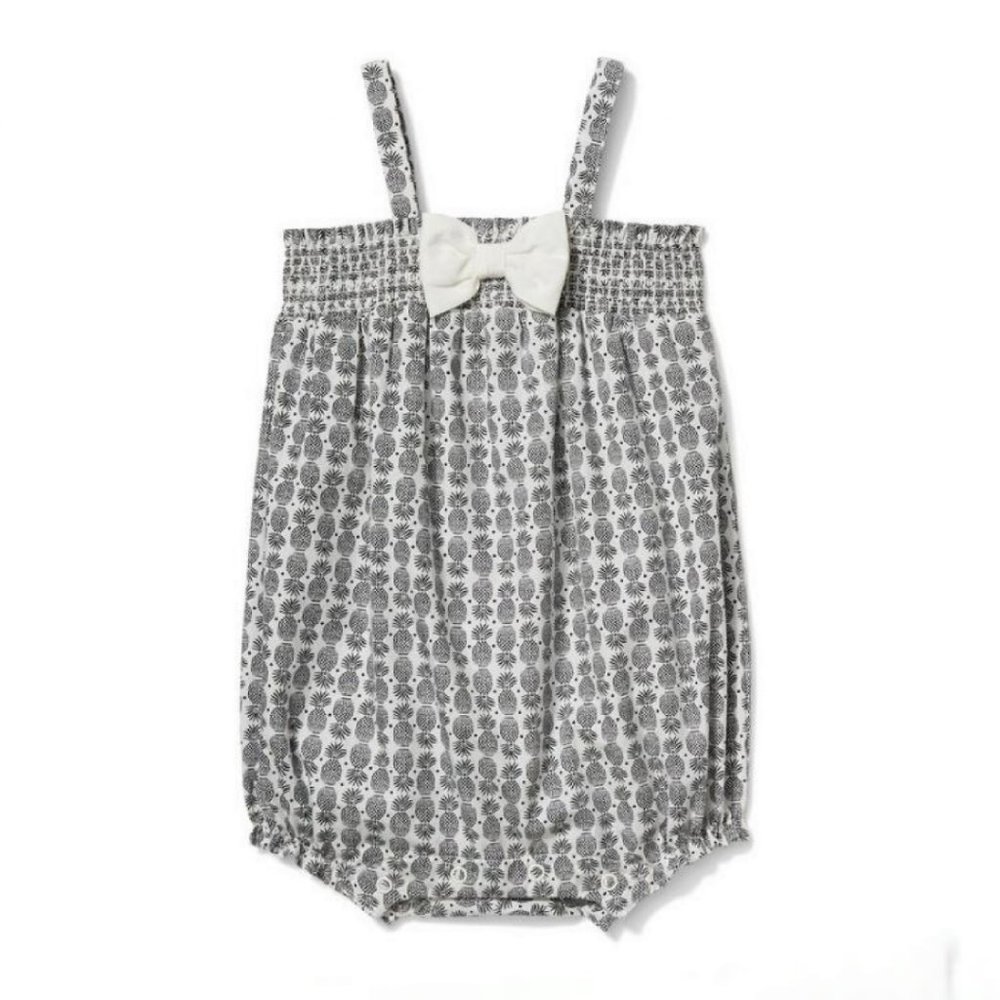 Janie & Jack Pineapple Print Baby Romper